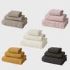 Pure Cotton Waffle Oversized Bath Towel - Super Soft & Absorbent