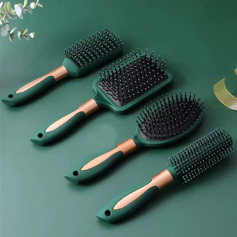 Hair Massage Air Cushion Comb Brush Scalp Hairbrush Detangle Anti Static Salon SPA Hairdressing Styling Tool Oval Round