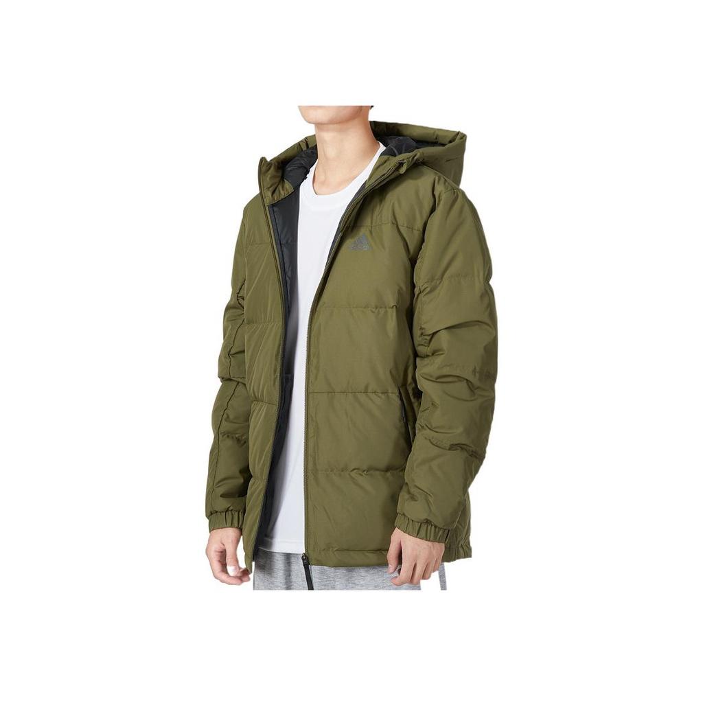 New Adidas Down Jackets Men Army Green HN2093