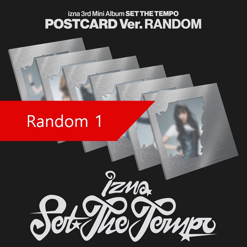 [PRE ORDER] izna – SET THE TEMPO POSTCARD Ver. Random 1pcs