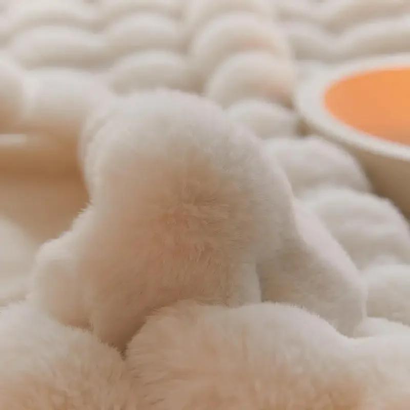 Tuscan Imitation Fur Winter Warm Blanket Luxury Warmth High-end Blankets for Beds High-grade Comfortable Sofa Blanket for Throw