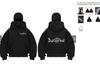 2025 Unisex Double Hood Fleece Zipper Hoodie - Autumn/Winter Sweatshirt Jacket
