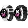 Silikonový kožený řemínek pro Samsung Galaxy Watch 7/6/5/4 Watch Classic Chytré hodinky Řemínky