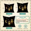 Moon Lanterns For Ramadan Pillowcase Bedroom Sofa Cushion Cover 100% Polyester Living Room Cushion Pillowcase Home Decor