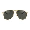 GUCCI Personality Simple and Stylish Alloy Aviator Sunglasses Men's