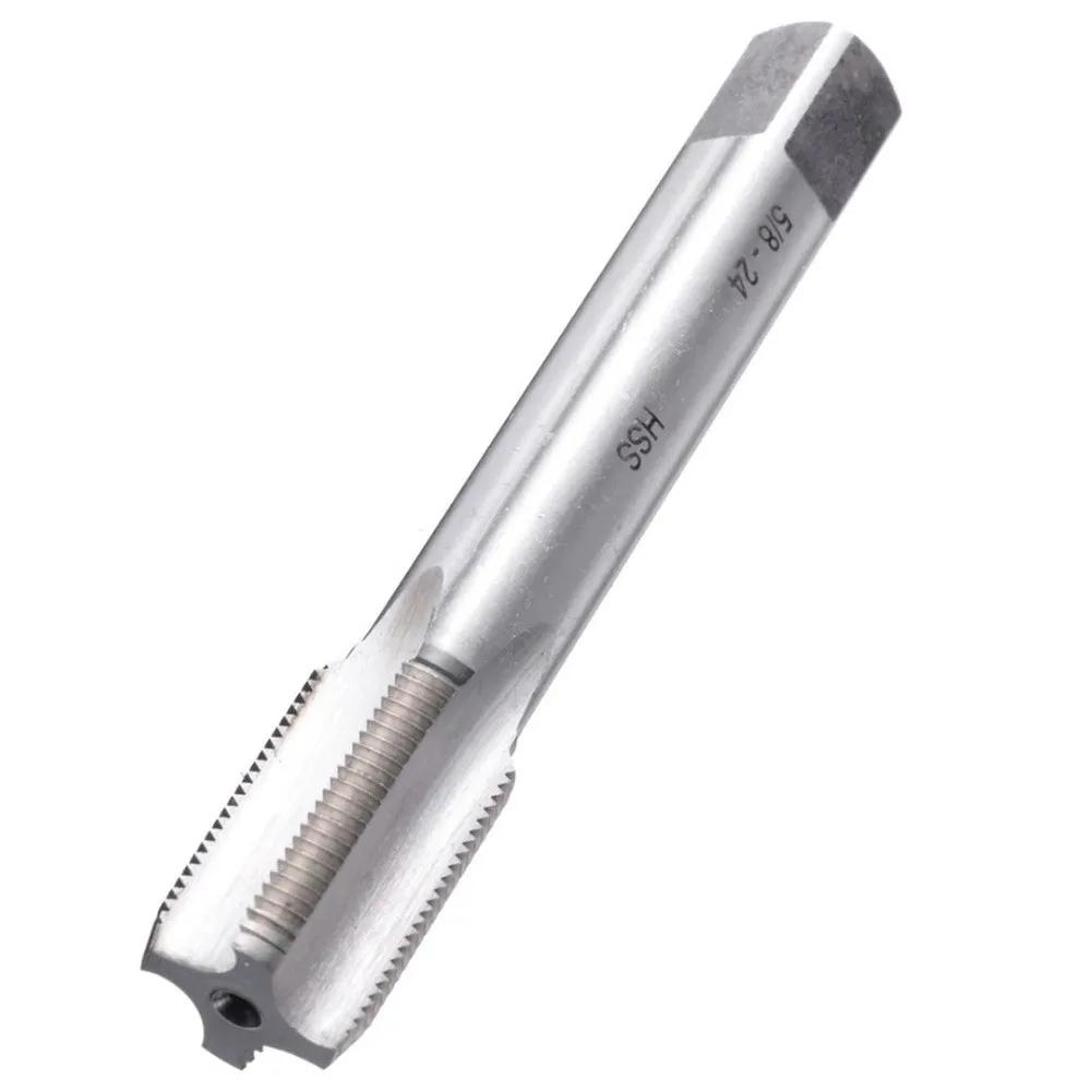 HSS Thread Tap 5/8 24 Right Hand Designed for Male and Female Thread Restoration Suitable for Various Metal Types