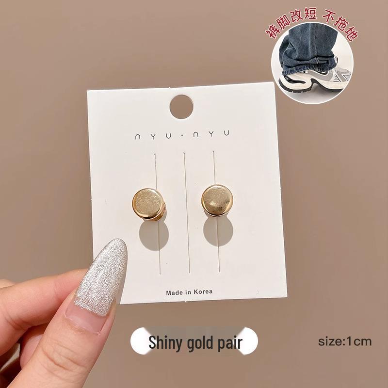 

Регулируемые клипсы для укорачивания брючин без шитья