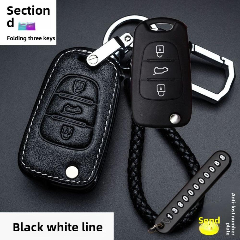 Durable for Kia Key Fob Cover for K2 K3 K4 K5 KX3 KX5 Sportage Sorento Forte Rio Keychain Protector
