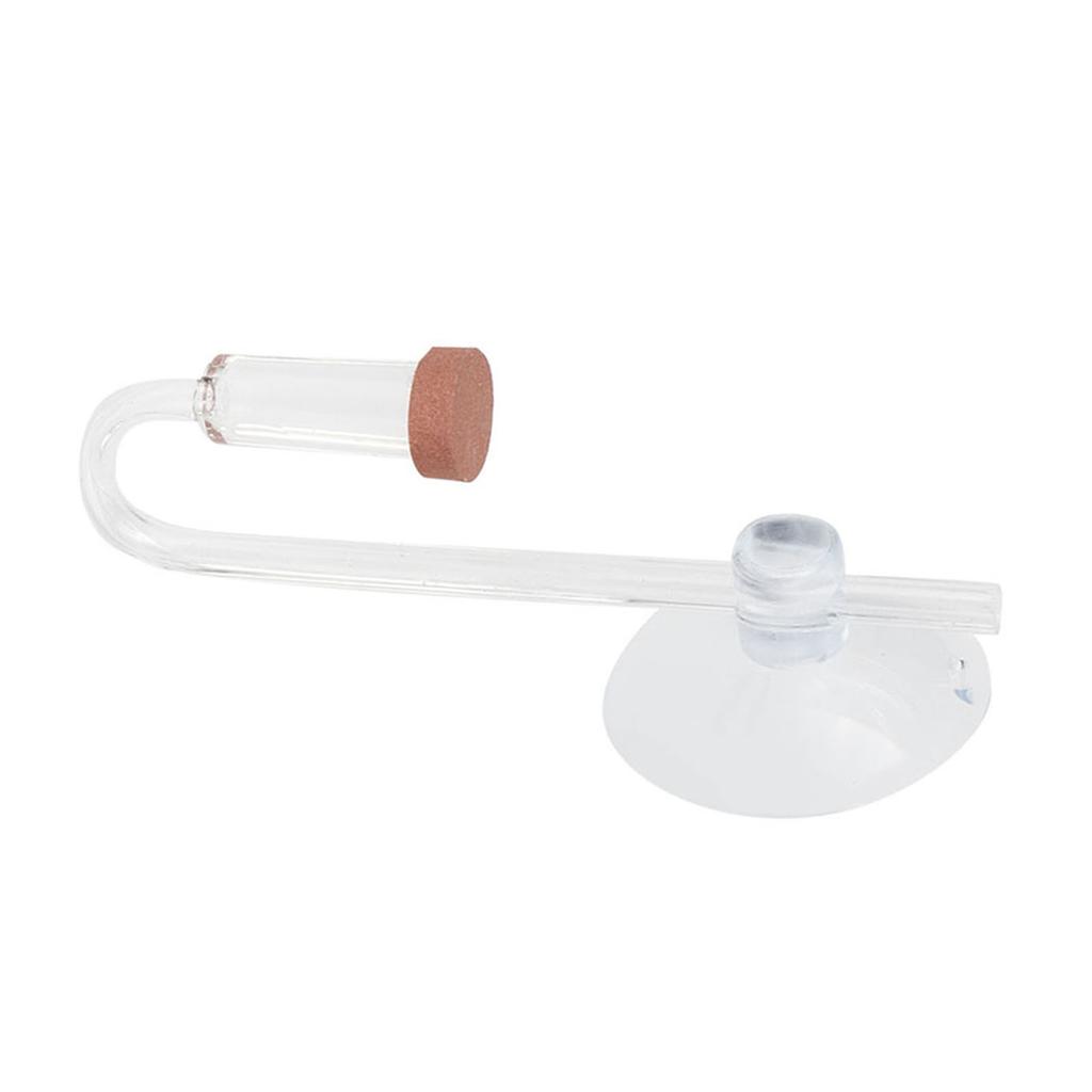 Acrylic Transparent CO2 Diffuser Atomizer Bubble Counter for Aquarium Plants Water Grass