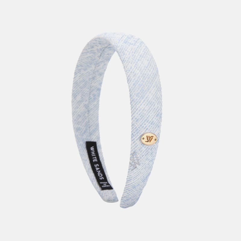 WHITE SANDS Linen Logo Jacquard Headband Anderson (4 colors)