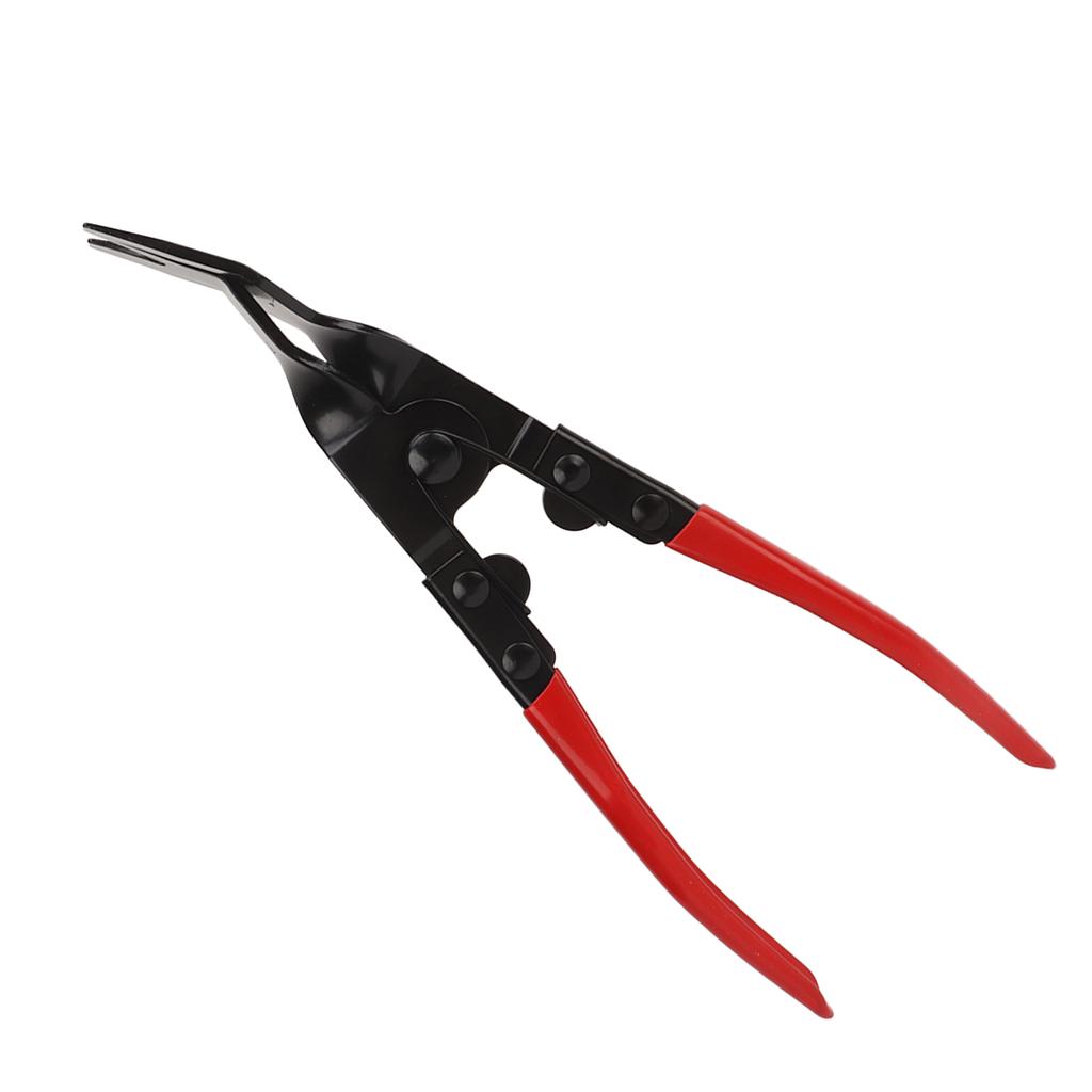 Kleště na vyjímání příchytek z ocelového plechu Nástroj pro účinné odstranění příchytek na obložení pro kotvy na palubní desku dveří