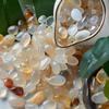 Colorful Mixed Agate Stone Tumbled Stones Pebble Fish Tank Decoration Vase Filler Landscape Home Decor