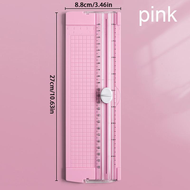 A4 Bidirectional Cutting Paper Cutter With Pull-Out Ruler For Photo Trimmers Scrapbook Lightweight Cutting Mat Machine