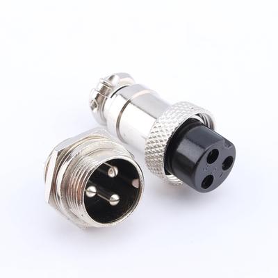 1 set GX16 3 pin tipo vite presa elettrica connettore aviazione nuovo