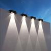 Upgraded Ultra Bright Solar Wall Lamp Outdoor Garden Yard Layout Wall Lamp Household Yard Atmosphere Lamp