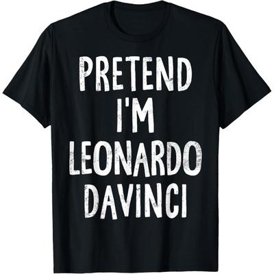 Tu so, als wärst du Leonardo Da Vinci – das perfekte Halloween-Kostüm-T-Shirt