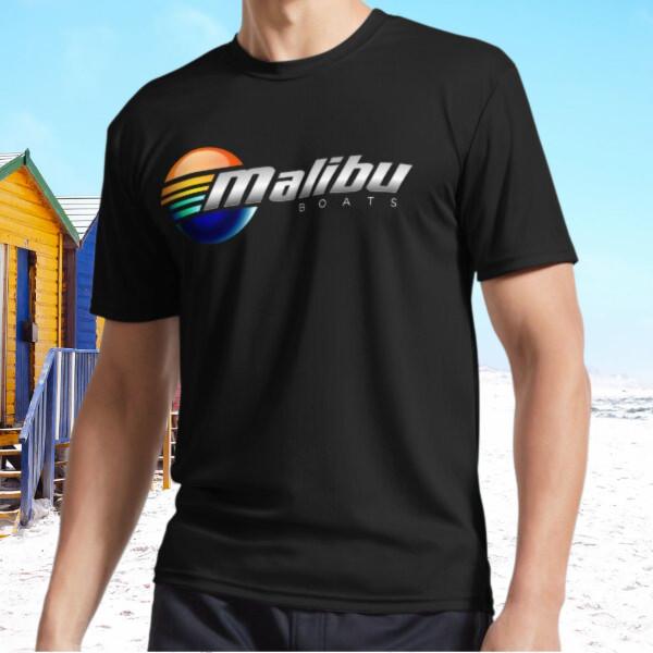 New Malibu Boats Active T-Shirt Funny Size S - 5XL 3XL