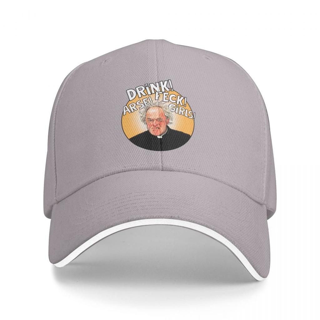 Baseball Caps Father Jack Drink Arse Feck Funny Customized FeUnisex Unisex Casual Spring Hats