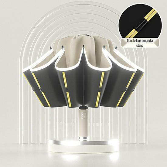 Luxury Fully Automatic Folding Umbrella for Women & Men - Sunshade, Sunscreen, and Business Advertising Parasol.