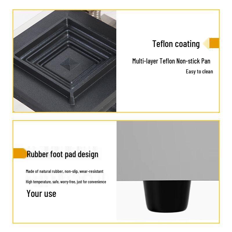 Molten Pocket Sandwich Maker - Flowing Heart Sealed Edge Press