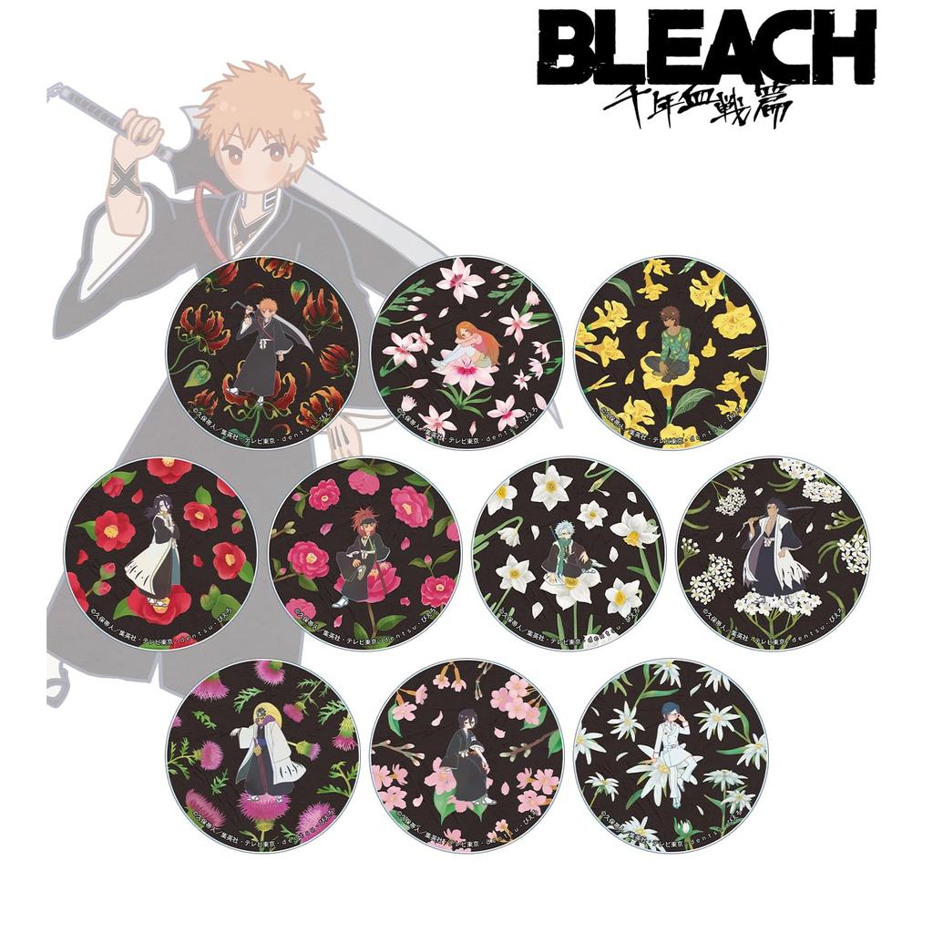 BLEACH Blood War Arc Trading Botania Acrylic Box of 10 Thousand-Year Coasters,