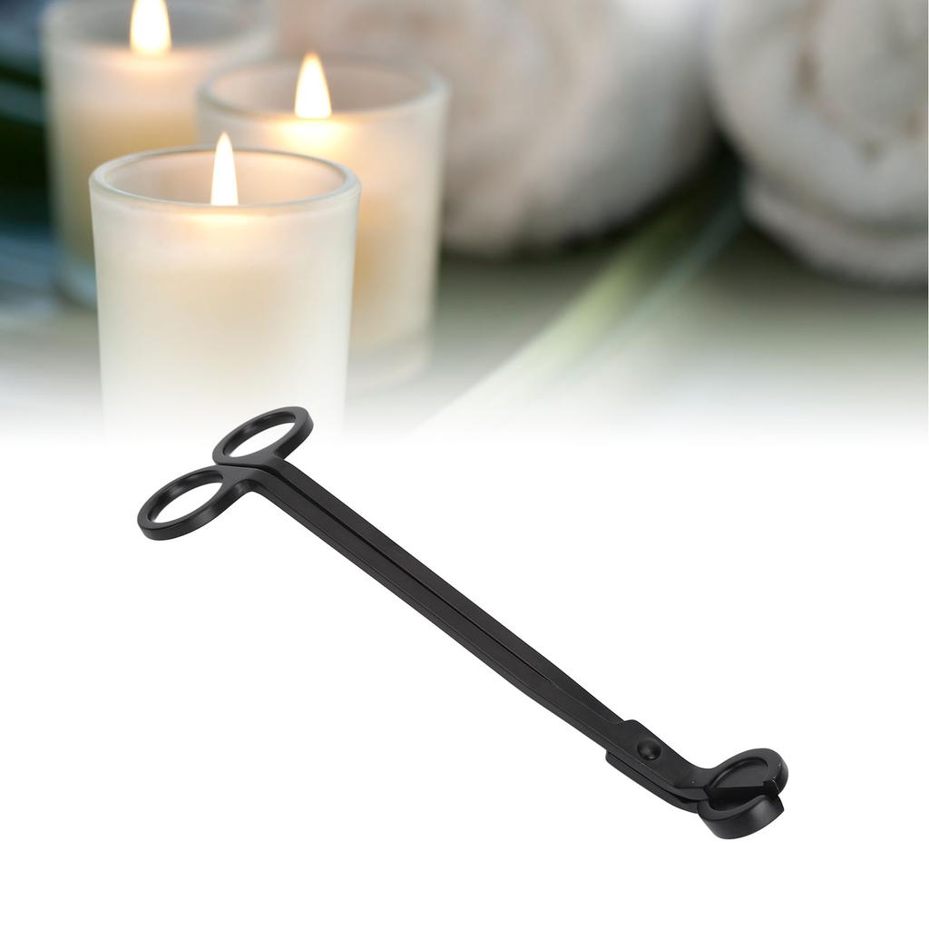 Candle Wick Trimmer Stainless Steel Wick Clipper Anti Scald Candle Scissors for Home