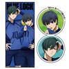 Anime "Blue Lock" Large Character Towel with Can Badge Kiyoshi & Rin Vol.2