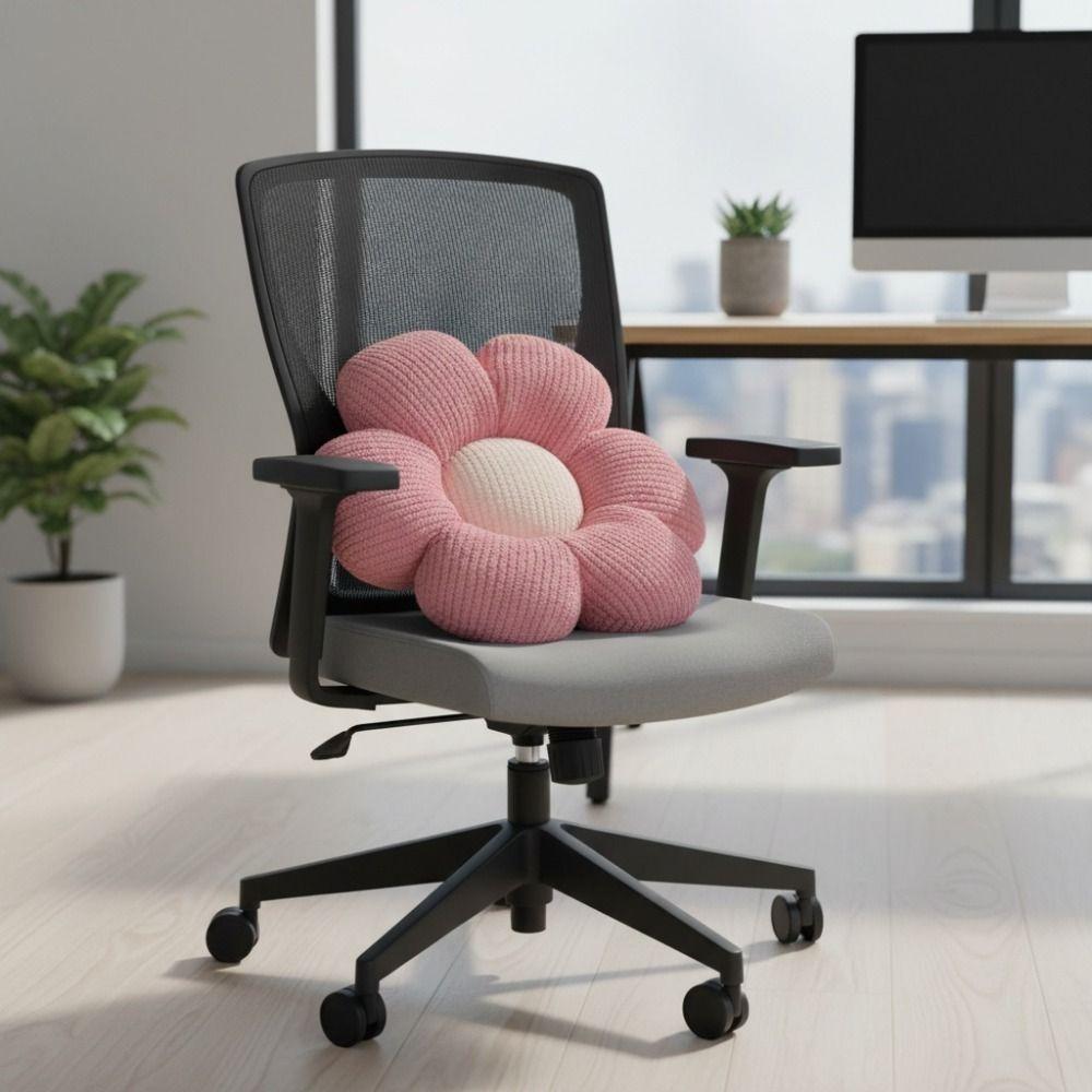 40CM Flower Shape Cushion Soft Chair Mat Comfortable Car Seat Pillow  Tatami