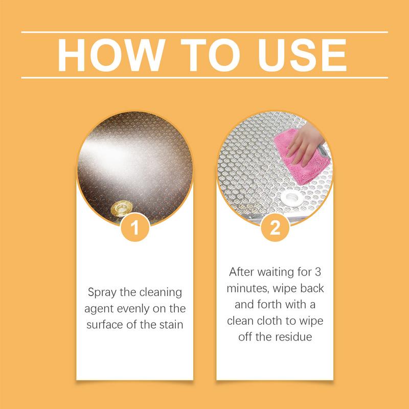 Rust Removal Spray Grills Ovens Dirt Oil Stain Cleaning Degreaser Metal Cookware Anti Rust Agent Kitchen Rust Cleaner