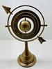 Vintage Brass Armillary Sphere 11" Antique Astrolabe Table Top World Globe Gift