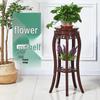 Chinese Style Multi-Layer Flower Stand for Living Room or Balcony, Plastic Pothos Rack