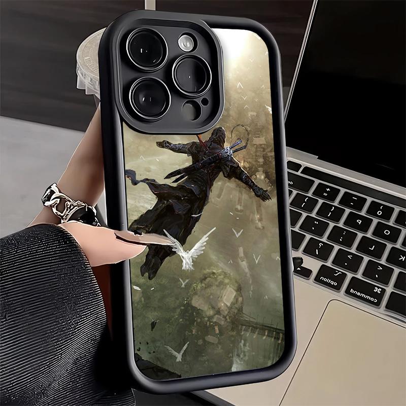 Phone Case for iPhone 17 Air 16E 15 16 Pro Max A-Assassins Game Creed Cover 14 Plus 13 12 Mini Soft Shell Silicone Fundas