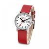 Mondaine MSe.30210.lc Railway Evo 2 Date Women S Leather Watch