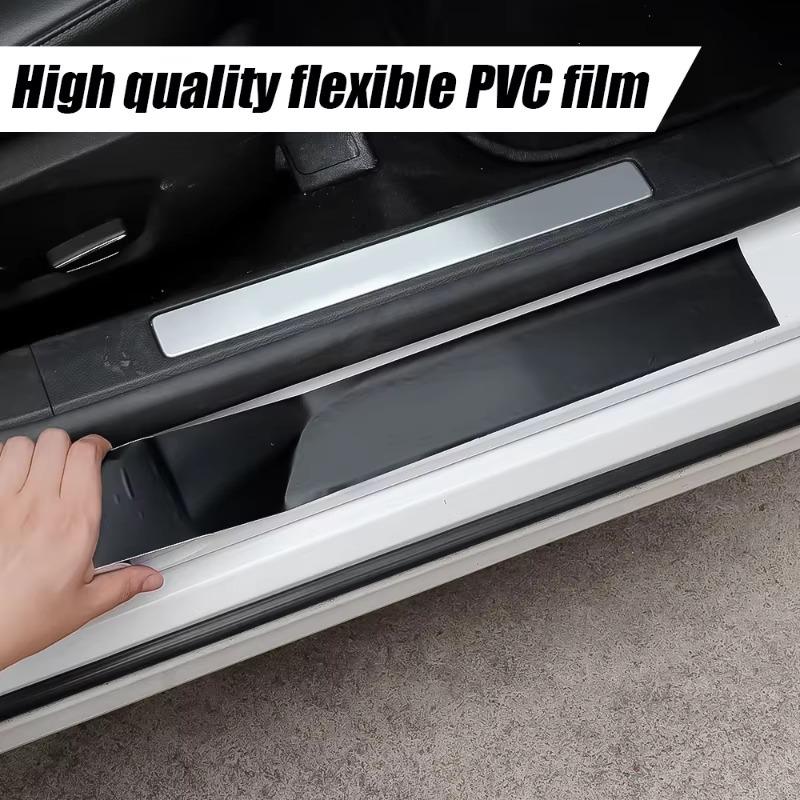 10/7/5/3cm Car Sticker Matte Black Vinyl Wrap Film Car Modification Film Car Interior Decorative Stripe Color Changing Film Tape