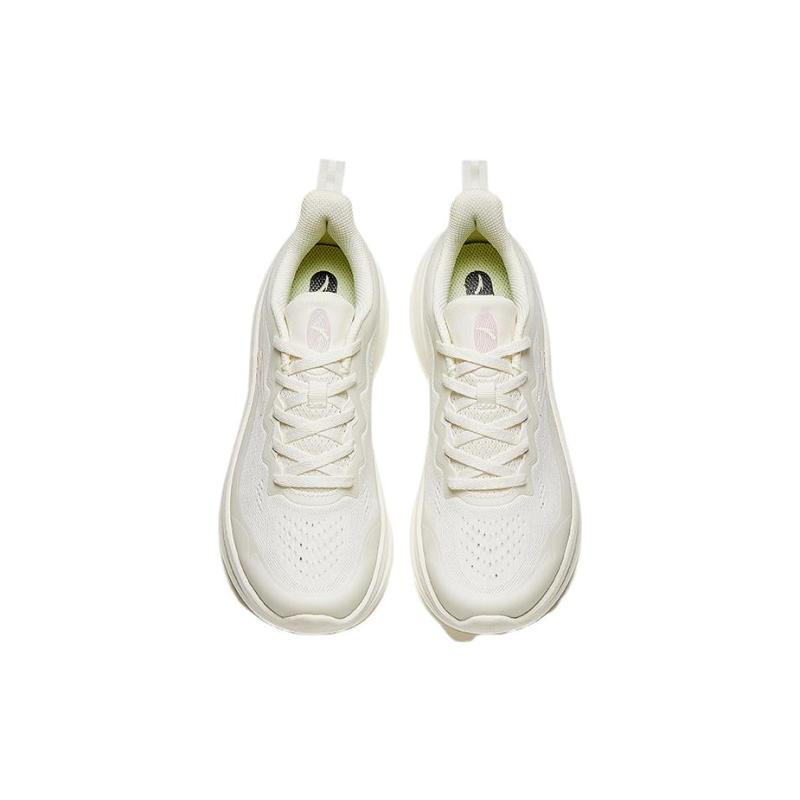 Anta Crane Cloud Cushioning Lightweight Low top Training Running Shoes Women's Ecru Sneakers 922525574F-1