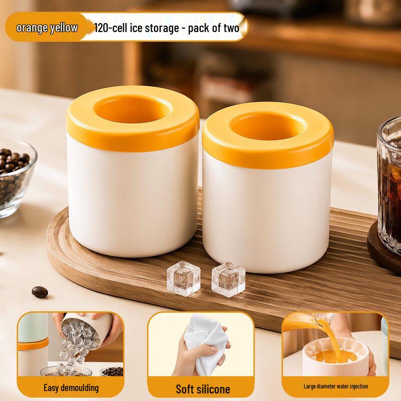 ZISIZ Silicone Ice Cube Mold Tray