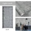 Papel de Parede Impermeável Cinza Cimento Novo Autoadesivo Cor Sólida Adesivos de Parede para Dormitório Quarto Gabinetes Móveis Renovação