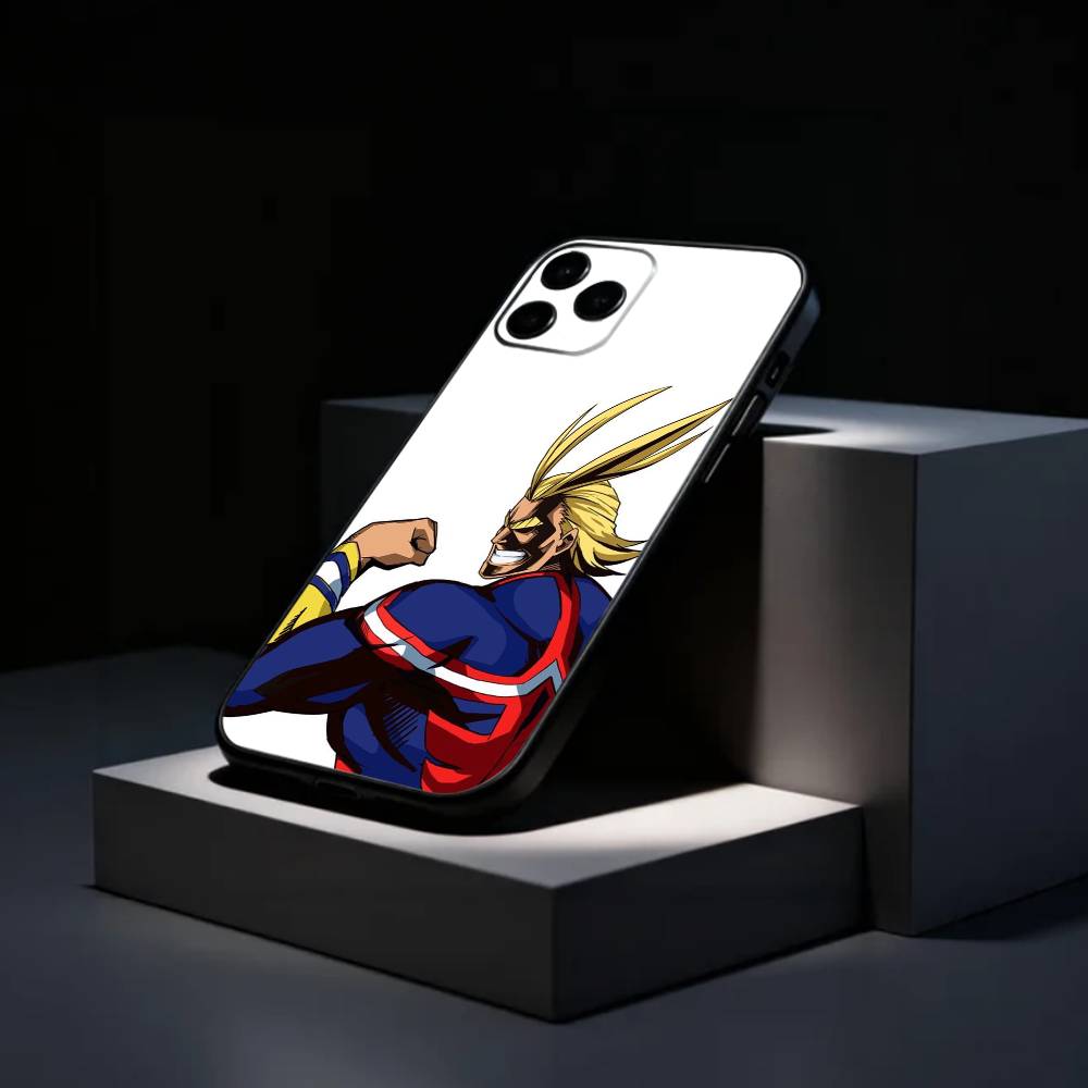 T-Toshinori Y-Yagi MHA All Might Phone Case Silicone Soft For IPhone 17 16 15 14 13 12 11 X XR Plus Pro Max Plus