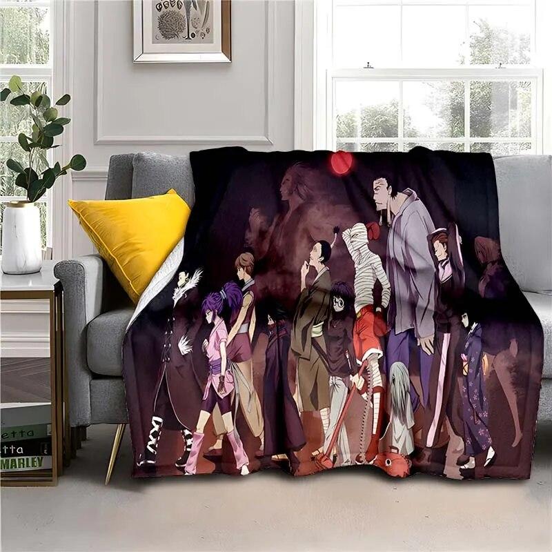 

Одеяло с рисунком охотника в стиле аниме, фланелевые одеяла с 3D принтом, мягкие теплые покрывала для домашнего дивана с принтом, одеяло для пикника 75x100cm (30x40inch)