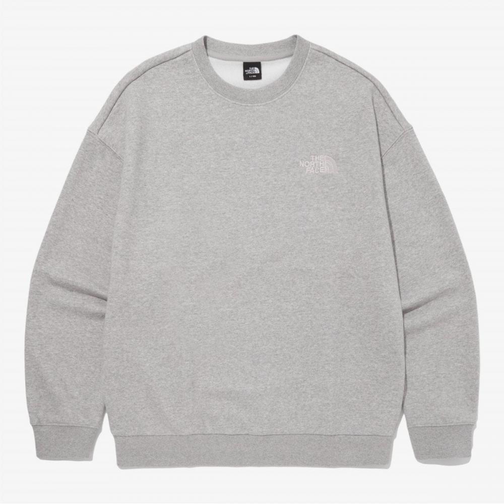 The North Face Kinetic Fleece Sweatshirt Melange Grey Nm5mq55a