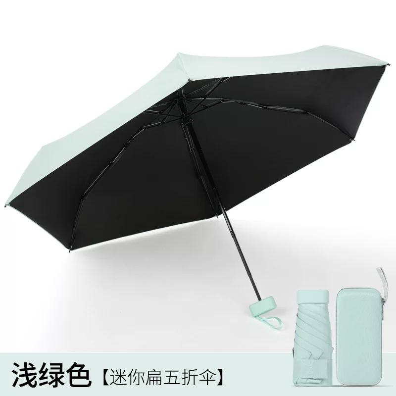 Dual-Use Umbrella for Women, Sun Protection, Uv Protection, Pocket Umbrella, 40% off Flat Sun Umbrellas, Compact Sunshade Umbrella