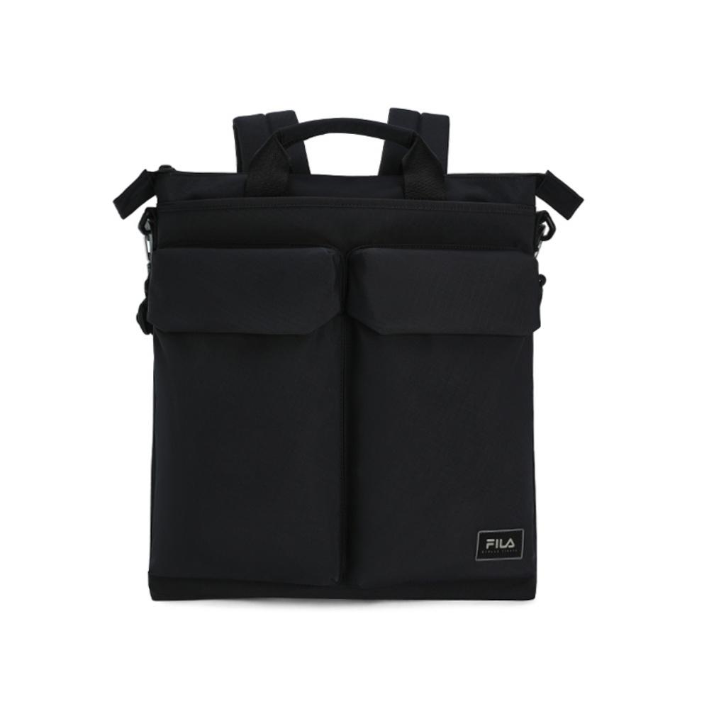 

Новый тканевый рюкзак FILA ORIGINALE обычного размера мужской, цвет «угольно-черный» F13M539101FBK 36*9*39CM