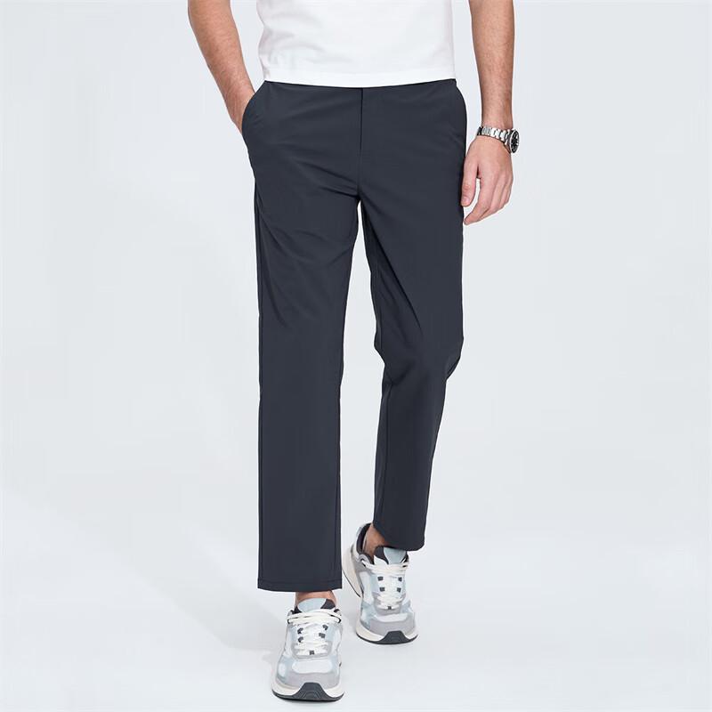 Dance with Wolves Men's Elastic Waist Quick-Dry Casual Pants