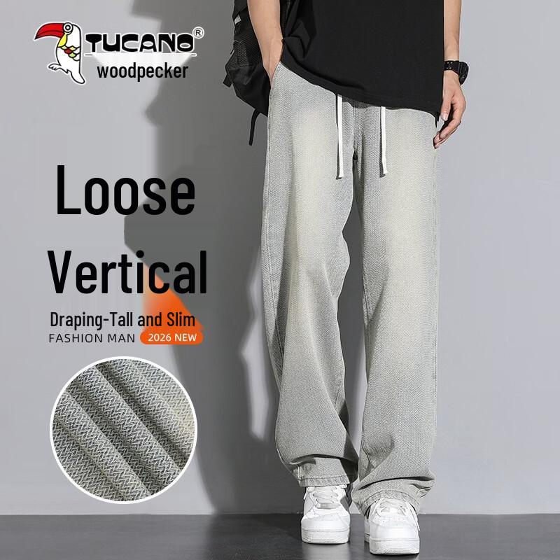 

TUCANO Men s Starry Texture Straight Leg Jeans M