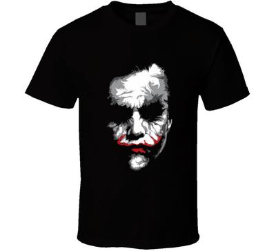 Heath Ledger Joker The Dark Knight Classic Movie Shirt Unisex T-Shirt
