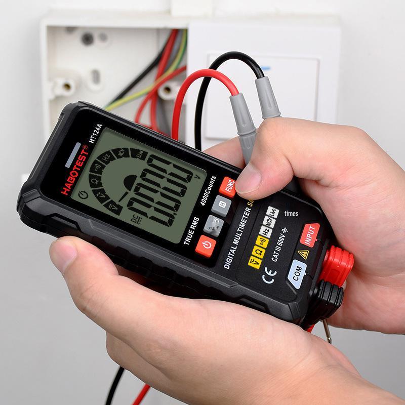HT124A+/B+ Digital Multimeter: High Precision Voltage Meter for Home Use
