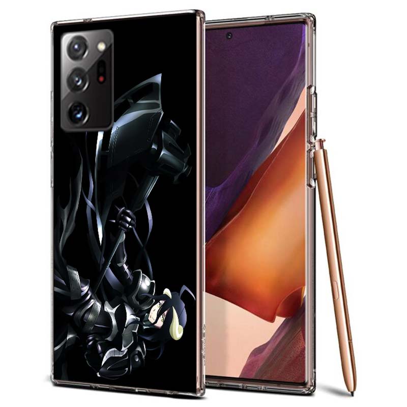 Albedo Overlord Phone Case for Samsung A55 A35 A25 A15 A07 A05S A16 A17 A26 A36 A37 A56 A57 Galaxy Note 20 10 A50S A71 A51 A31 A