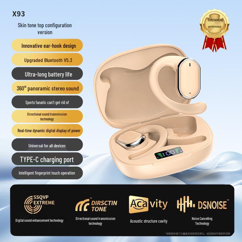 M76 Open-ear Air Conduction Wireless Bluetooth Sports Headphones