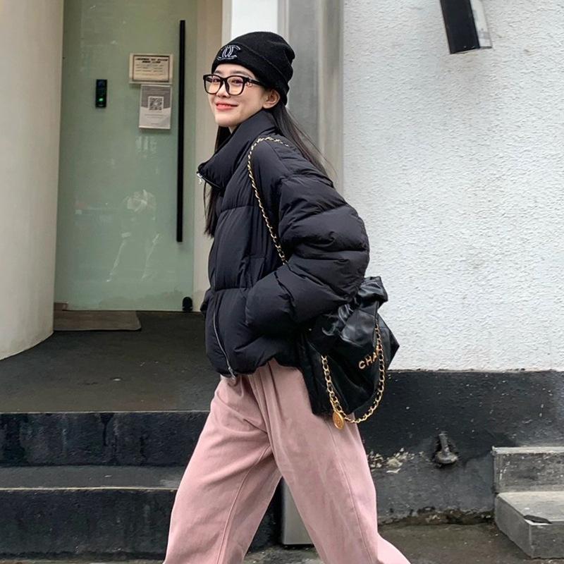 Kurze Lockere Koreanische Version Verdickte Baumwollgepolsterte Kleidung, Kleine Brot-Kleidung, Baumwollgepolsterte Jacken.