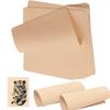 Yuelong 10Pcs Tattoo Practice Skins Double-Sided Fake Skin for Tattooing & Microblading | Reusable Blank Tattoo Skin Pad, Beginner-Friendly,